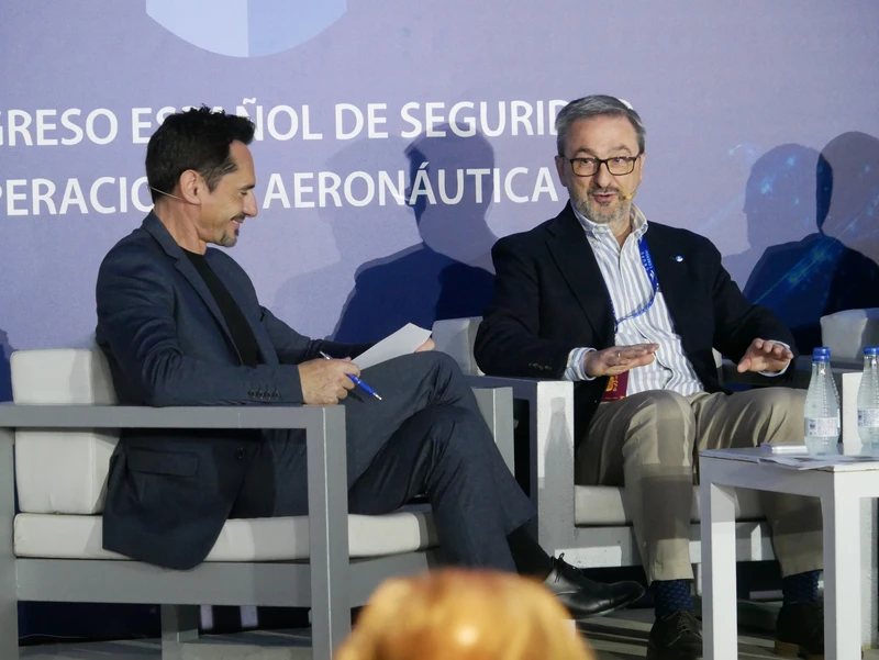Juan Carlos Lozano, Director Tcnico de ECA (European Cockpit Association). Foto: Diego Gmez